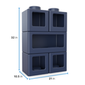 Contemporary Builders Stackable Storage Cubes™