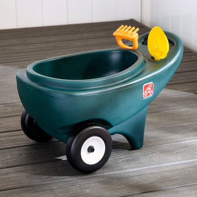 Kids Backyard Builder Garden Cart & Wheelbarrow
