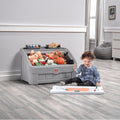 2-in-1 Toy Box & Art Lid™ with removeable lid