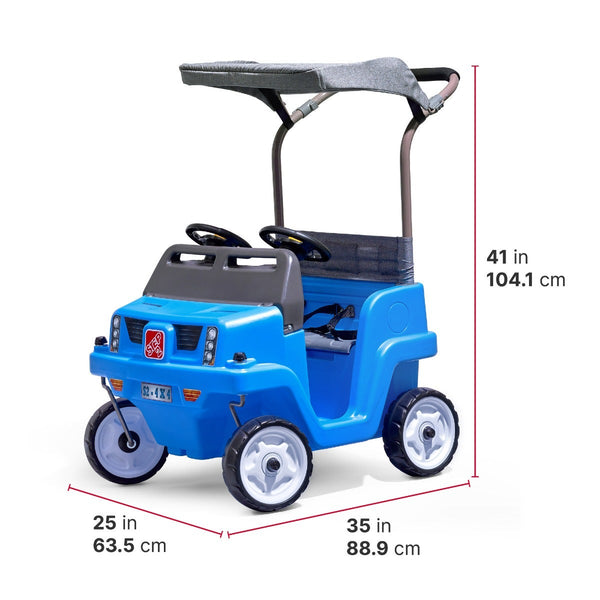 Side-By-Side Push Around SUV dimensions
