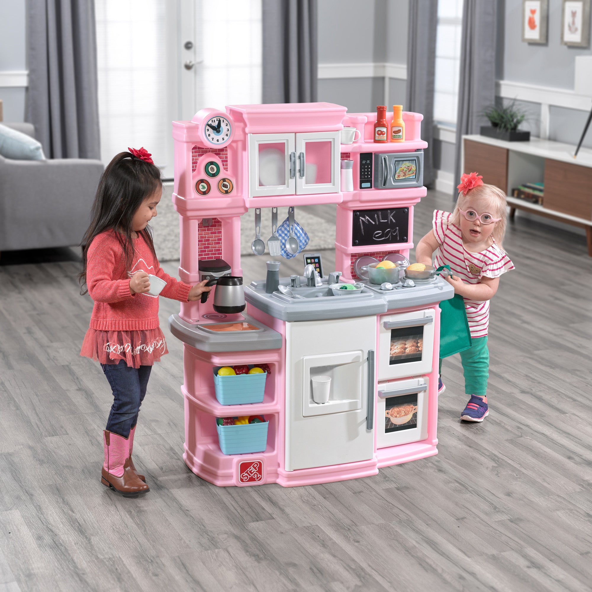 Small Pink Childrens Kitchen Great Gourmet Kitchen™