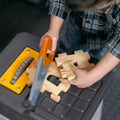 Pro Play Workshop and Utility Bench boy with saws.