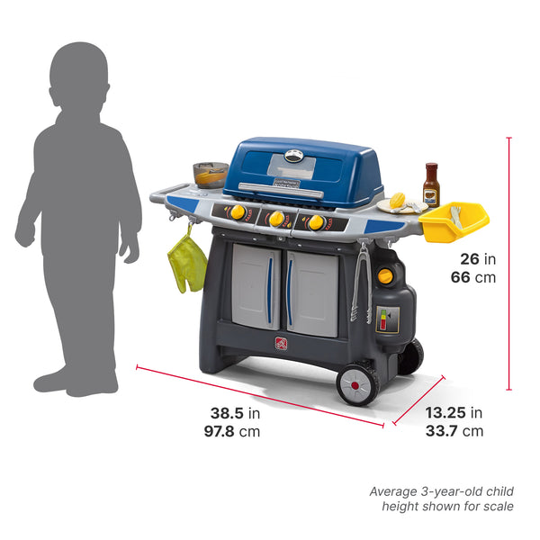 Sizzle & Smoke Barbeque Grill dimensions