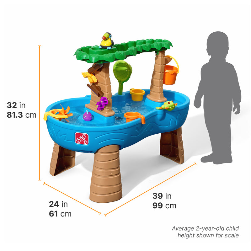 Tropical Rainforest Water Table dimensions