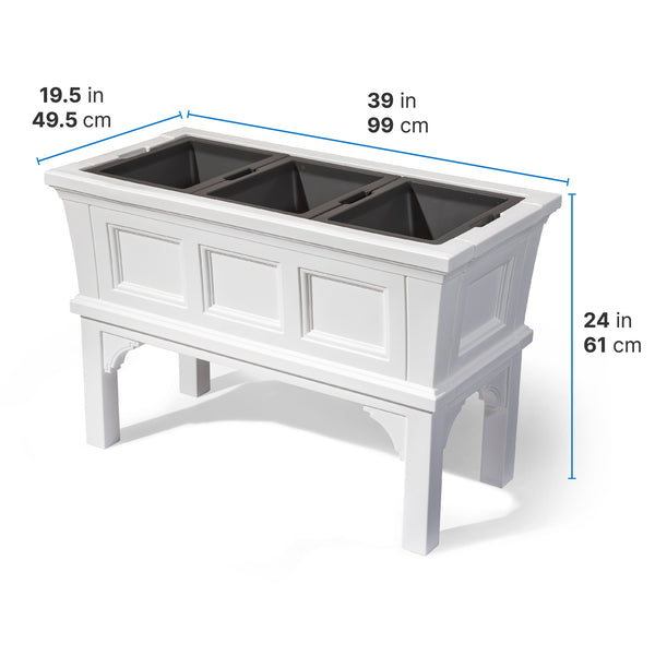 Atherton Raised Planter Box dimensions