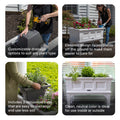 Atherton Raised Planters includes 3 removable trays