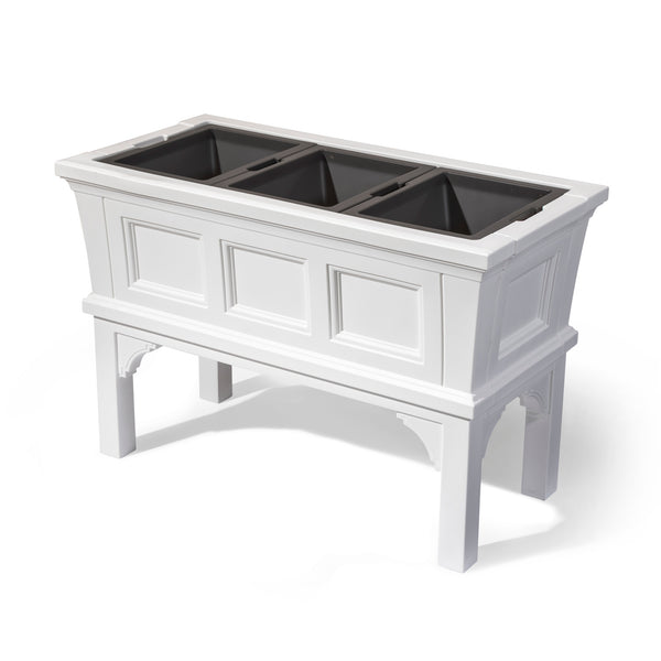 Atherton Raised Planter Box™ - Classic White