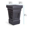 Atherton Planter Box™ dimensions