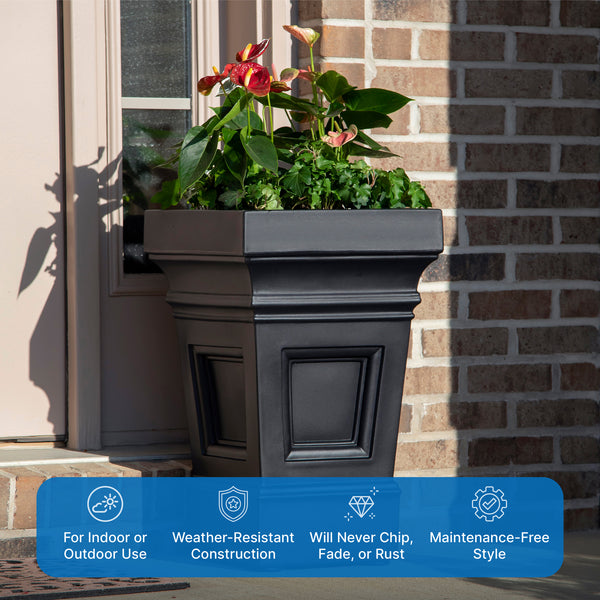 tall indoor planter boxes Step2 Atherton Planter Box