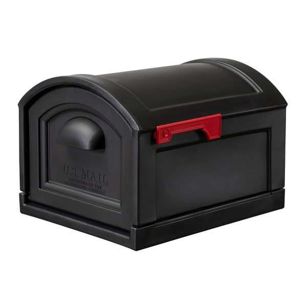 Town-to-Town XL Post-Mount Mailbox™ - Black