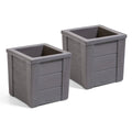 Lakewood Planter Box™ - Dark Cedar 2 Pack