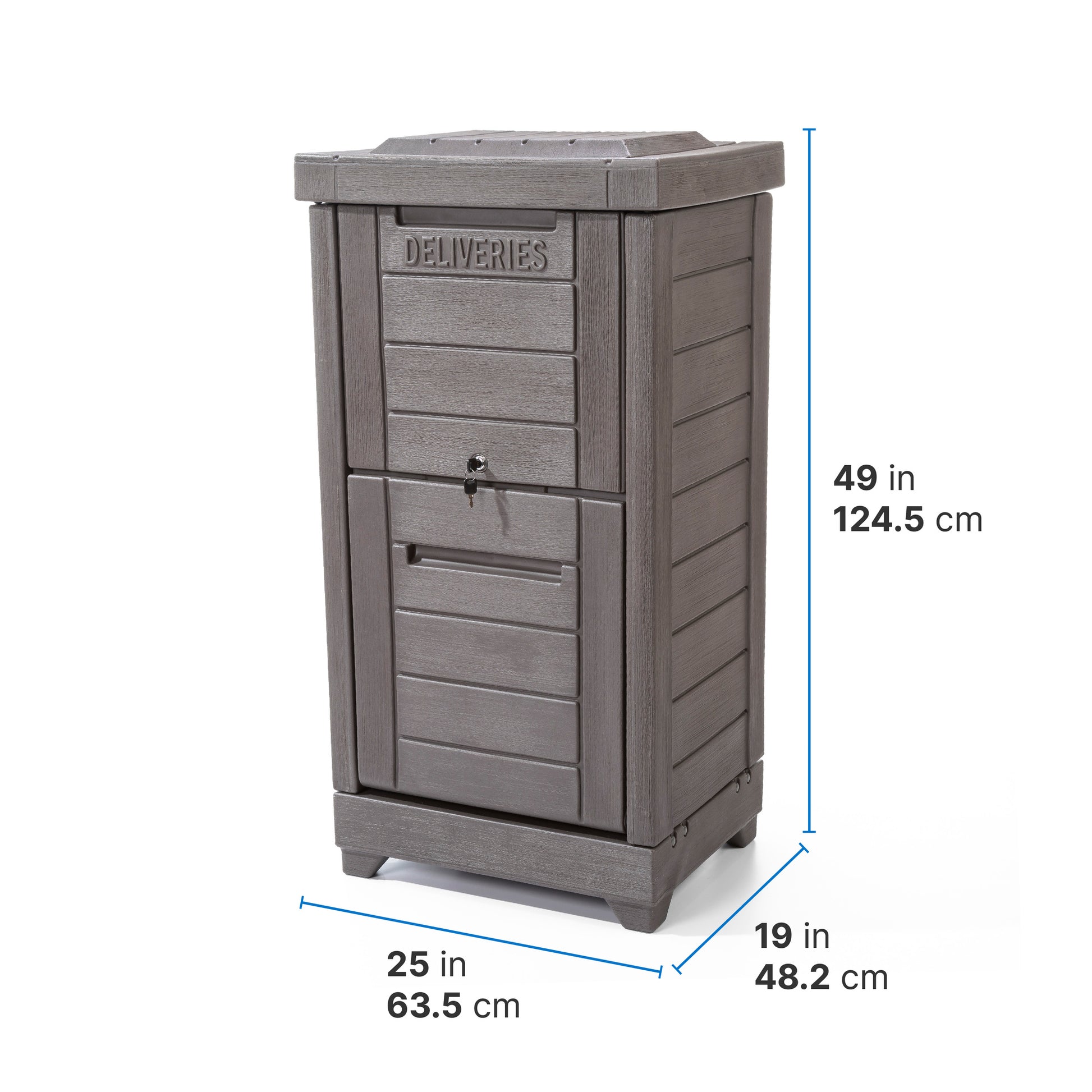 Lakewood Package Delivery Box dimensions