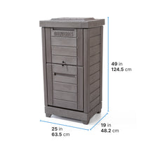 Lakewood Package Delivery Box dimensions