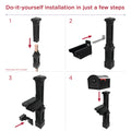 Atherton Mail Post & XL Mailbox™ - Onyx Black installation steps