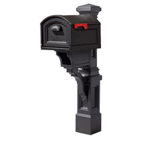 Atherton Mail Post & XL Mailbox™ - Onyx Black