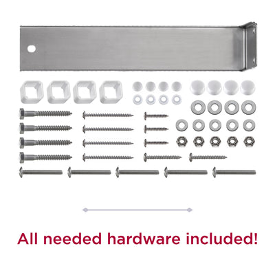 Atherton Mail Post & XL Mailbox™ - Classic White needed hardware included