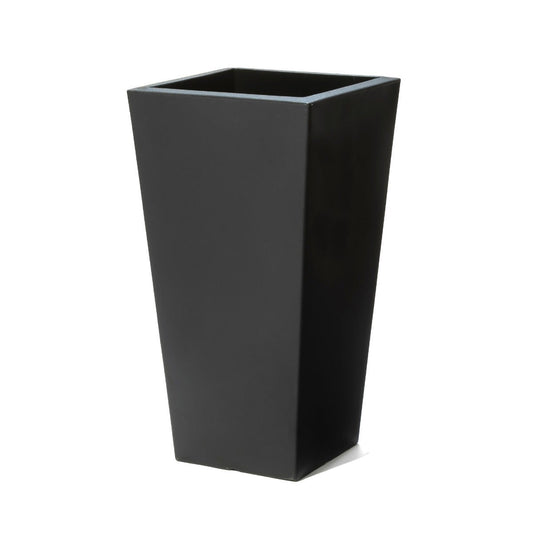 Tremont Tall Square Tapered Planter™ - Onyx Black 