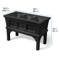 Atherton Raised Planter Box™ dimensions