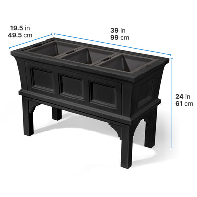 Atherton Raised Planter Box™ dimensions
