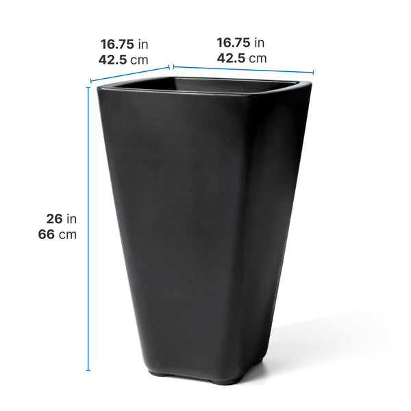 tall plastic planter Bridgeview Tall Planter from Step2