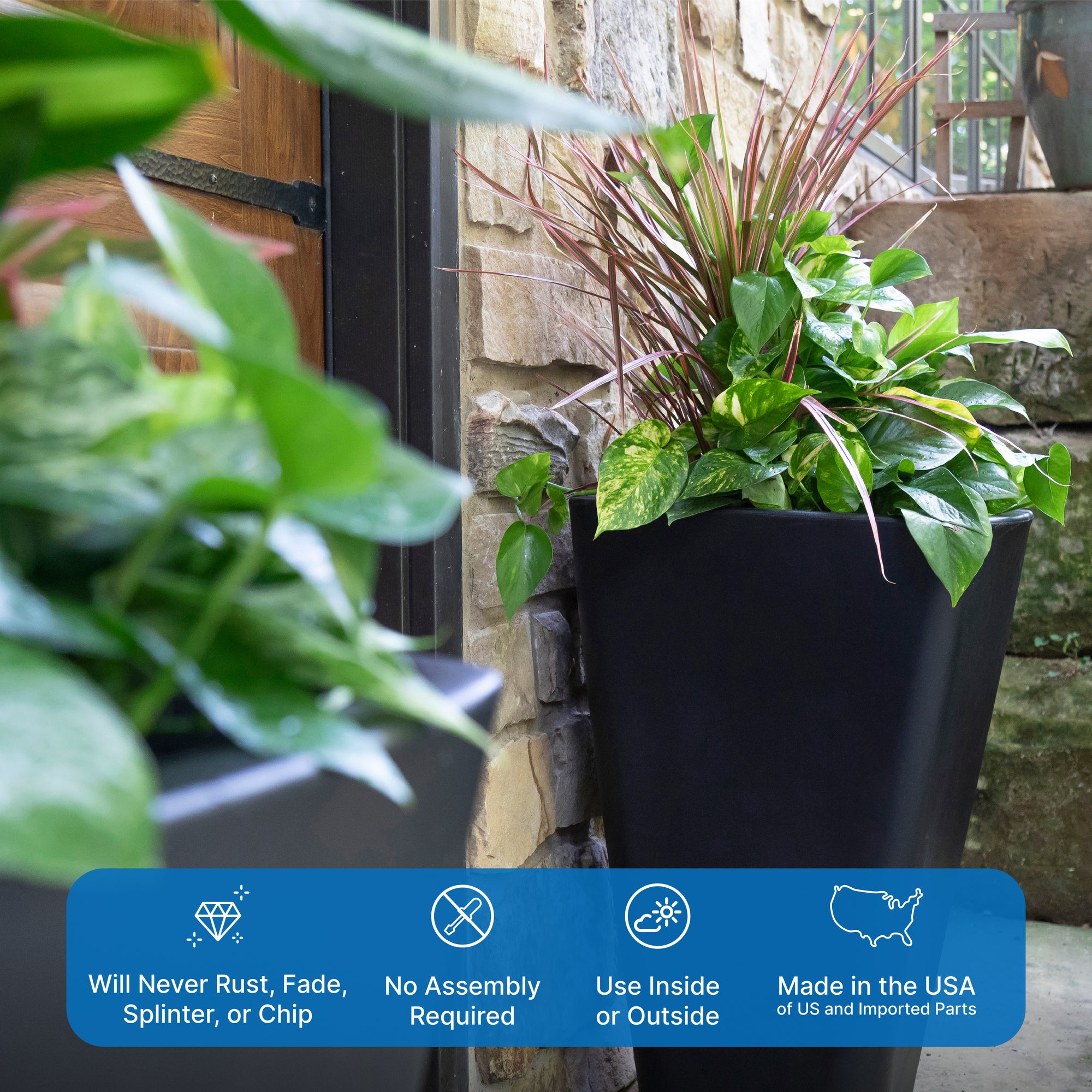 Bridgeview Tall Planter from Step2