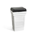 Atherton Garbage Container™  - Classic White