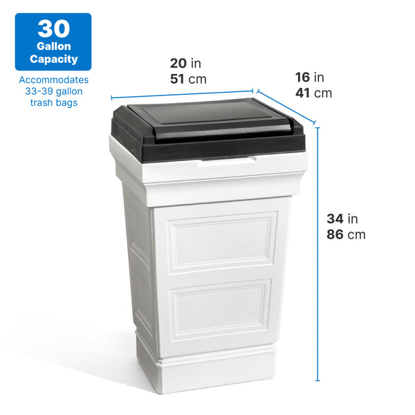 Atherton Garbage Container™ dimensions