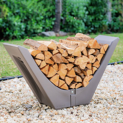 Longhorn Plastic Firewood Rack