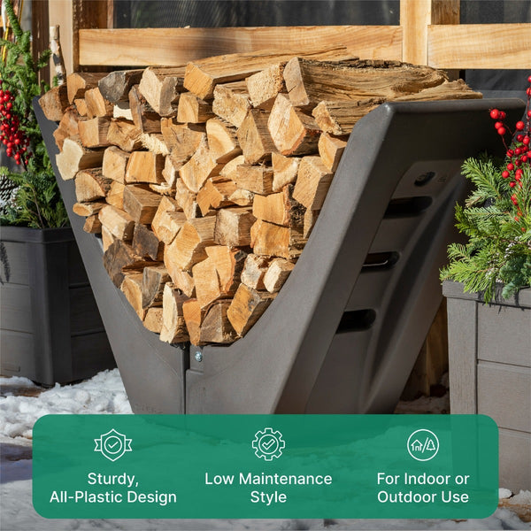 Longhorn Firewood Rack value