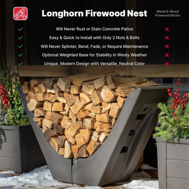 Longhorn Firewood Rack checklist