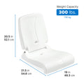 Flip Seat™ dimensions