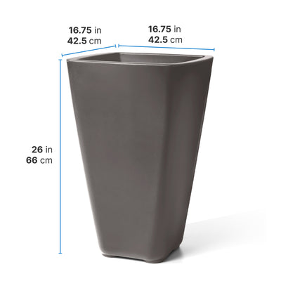 Bridgeview Tall Planter™ dimensions