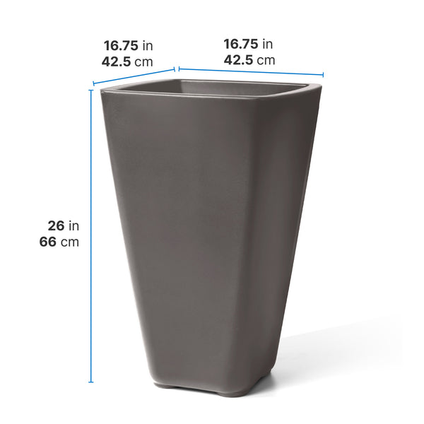 Bridgeview Tall Planter™ dimensions