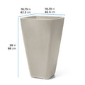 Bridgeview Tall Planter™ dimensions