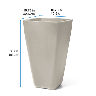 Bridgeview Tall Planter™ dimensions