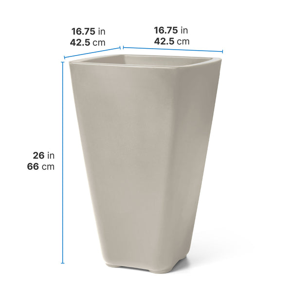 Bridgeview Tall Planter™ dimensions