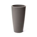 Tremont Tall Round Tapered Planter™ - Dark Cedar