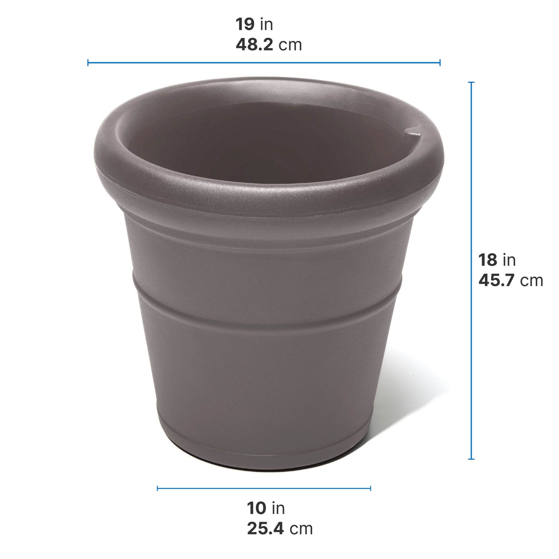 Claremont Planter™ dimensions diagram