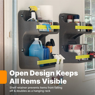  EverTough Vertical Wall Shelf  open design