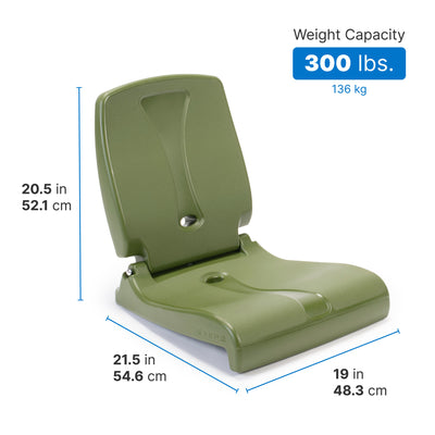 Flip Seat™ dimensions