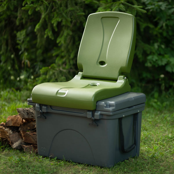 Flip Seat™ shown on cooler