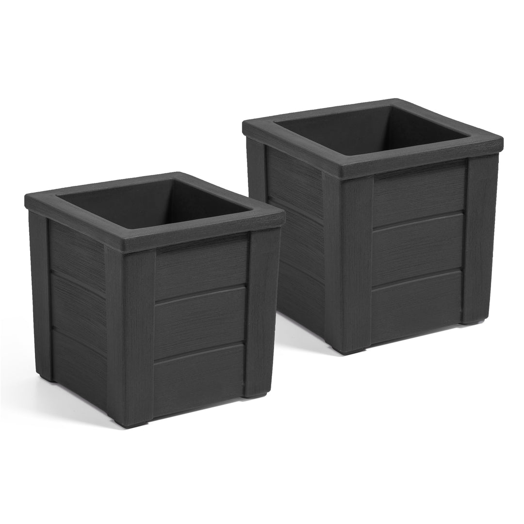 Lakewood Planter Box™ Black / 2 Pack