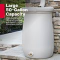 Fernway Rain Barrel™ 50 gallon capacity