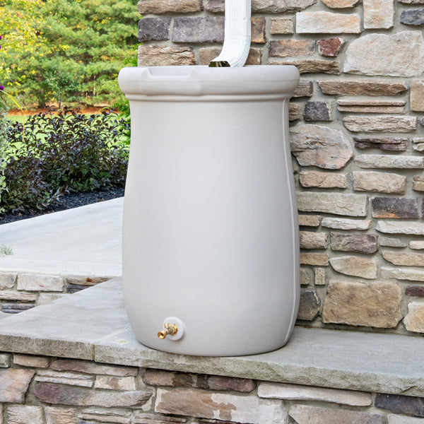 Fernway Rain Barrel™ with durable brass spigot