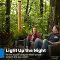 Firefly String Light Pole Stand with Planter™ (2pk)