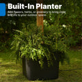 Firefly String Light Pole Stand with Planter™ (2pk)