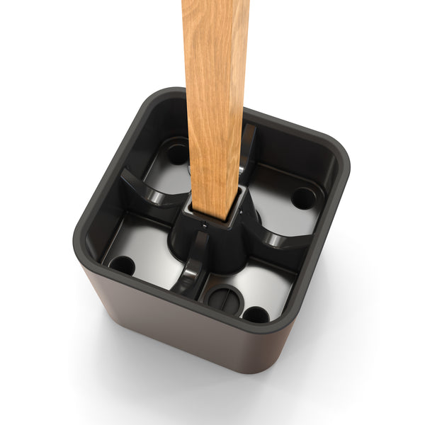 Firefly String Light Pole Stand with Planter™ (2pk)