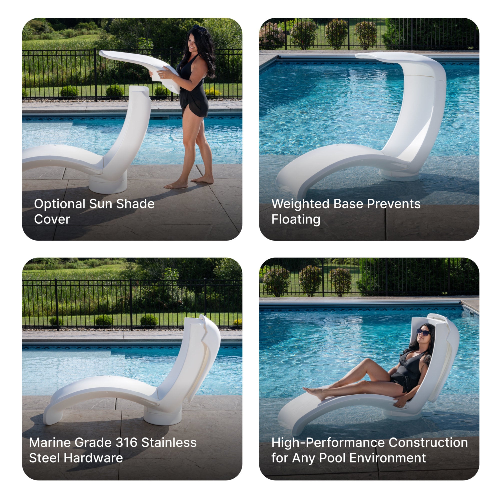 Mondello Lounger with Shade™ from Step2