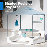 Vero Kid Cabana Shaded poolside play area