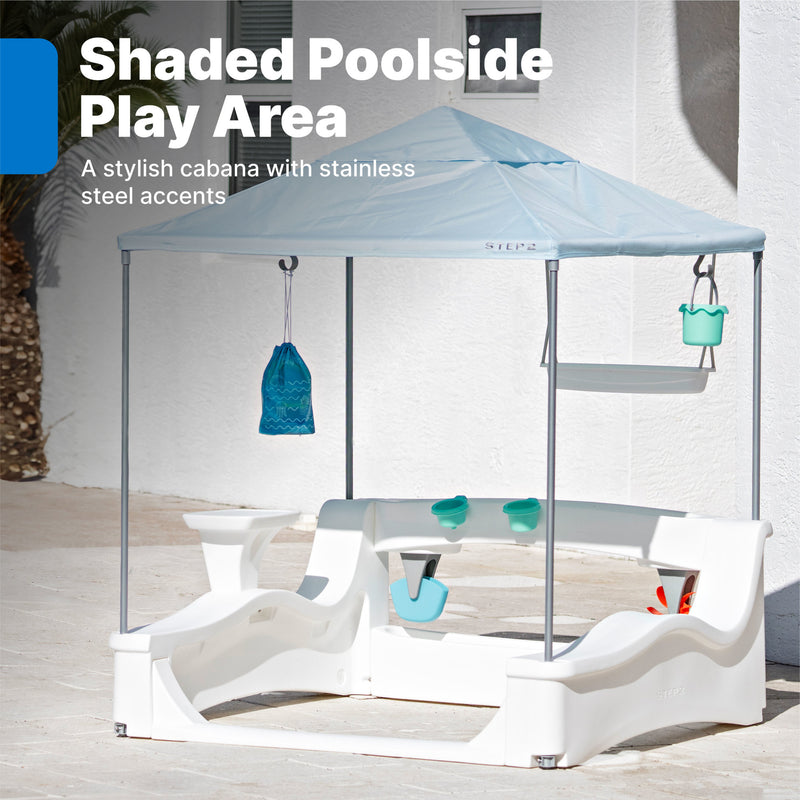 Vero Kid Cabana Shaded poolside play area